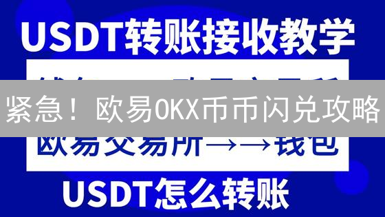 紧急！欧易OKX币币闪兑攻略：新手也能快速上手，别错过这波行情！